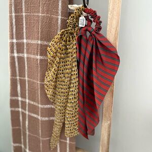 Anthropologie Hair Scarf Set